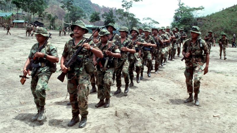 Soldados nicaraguenses 